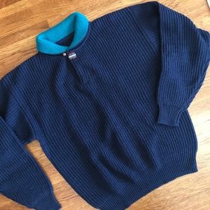 SOLD vintage London Fog men’s wool sweater XL 90s